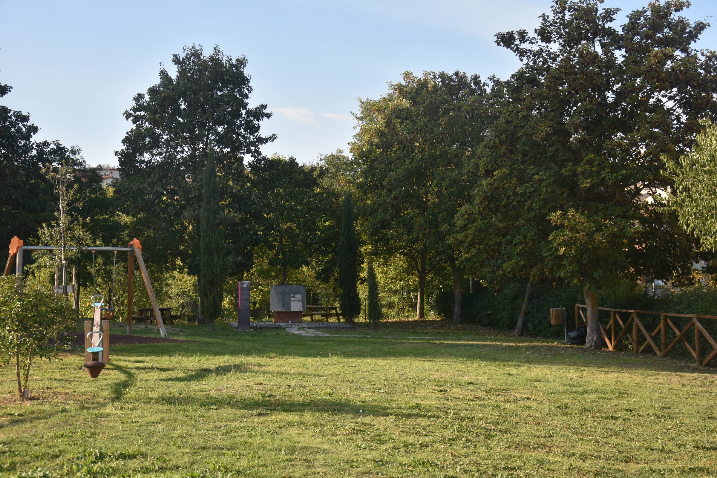 il cippo si trova nel parco polifunzionale dei martiri
