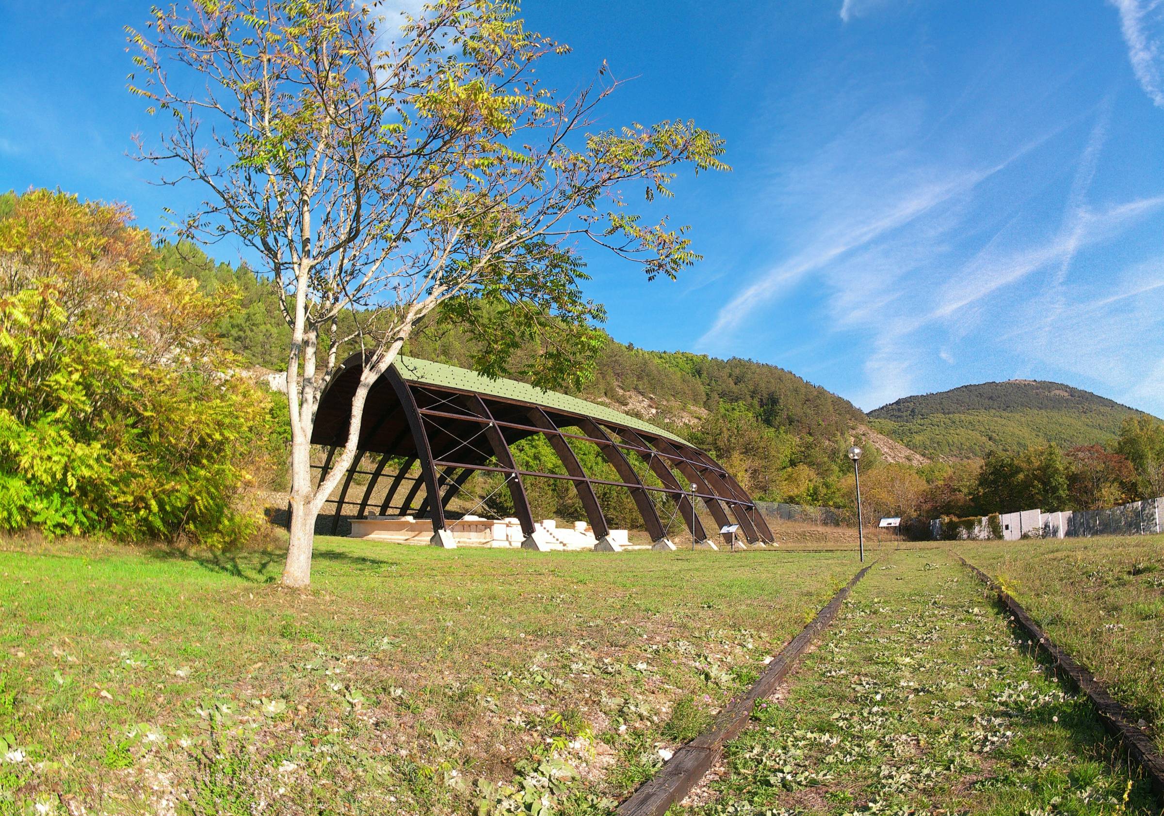 foto dell'intero parco archeologico